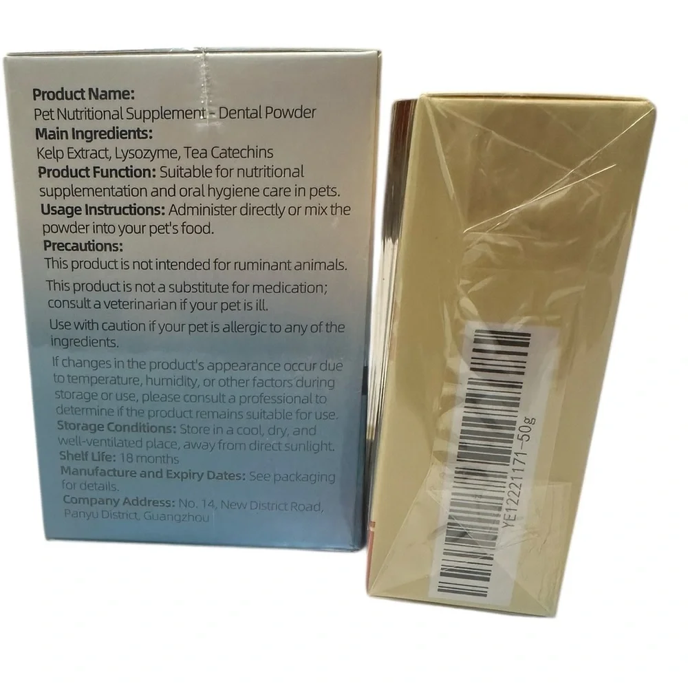 Pet Dental Cleaning Powder & Paw Balm